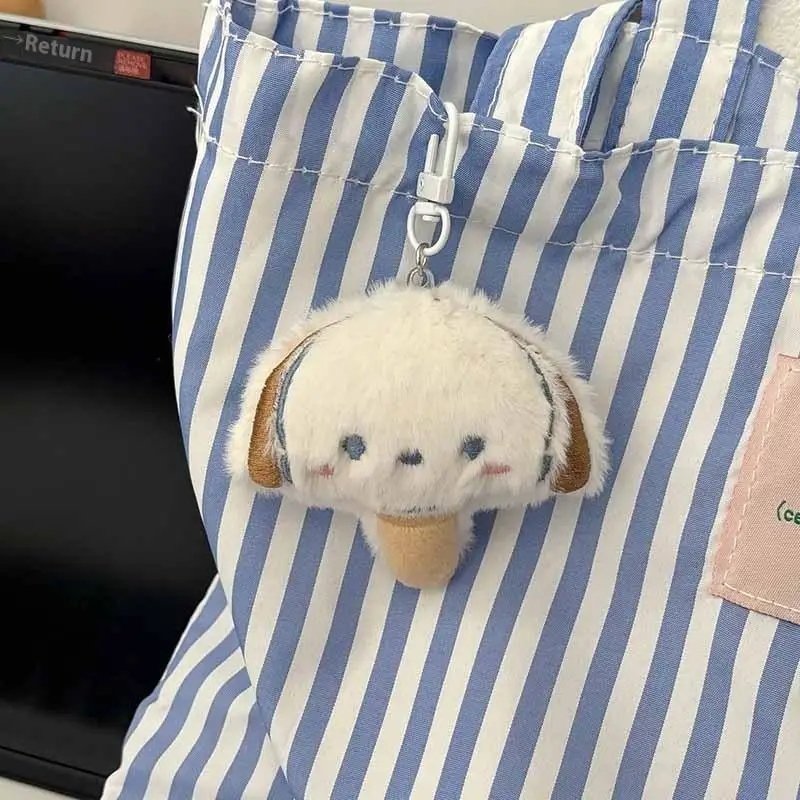 トレンディでクリエイティブなサンリオアイスクリームコーン型の吊り下げ飾り、漫画風ペンダント、バックパック飾り、キーホルダー、ぬいぐるみ