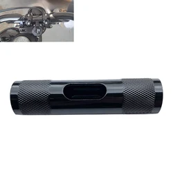 Black 1” To 1-1/4 ” Handlebar Riser Clamp Mounting Adapter Converter For Harley Touring Road Glide Road King Dyna