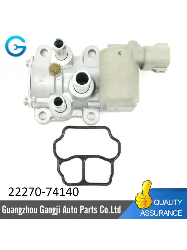 22270-74140 2227074140 วาล์วควบคุมอากาศความเร็วเดินเบาเดิมสำหรับโตโยต้า RAV4 2.0L 1996-2000