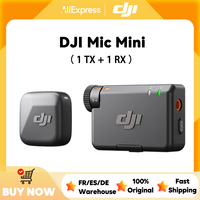 DJI Mic Mini (1 TX + 1 RX) Wireless Microphone Ultralight Detail-Rich Audio Noise Cancelling Automatic Limiting DJI Mic Mini