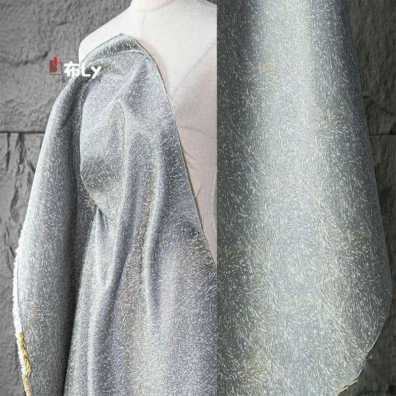 vintagegradient-irregulartexturedouble-sided-jacquard-fabricfor-hanfucoatsskirts-and-pantshigh-end-designer-diy-fashion-material