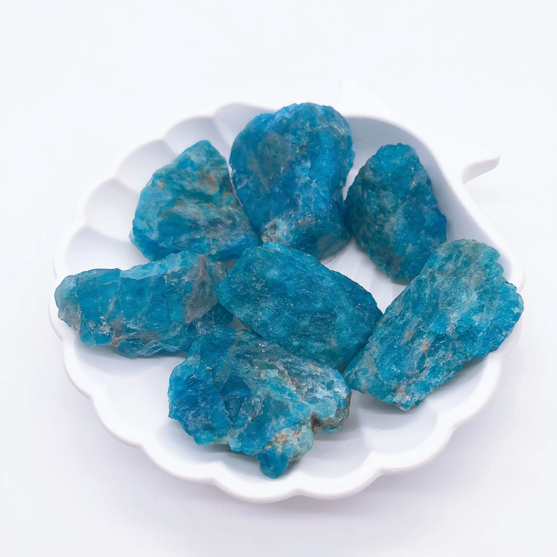 50g Natural Apatite Raw Ore Stone Mineral Specimen Crystal Quartz Rock Rough Aquarium Energy Healing Home Decoration Collection