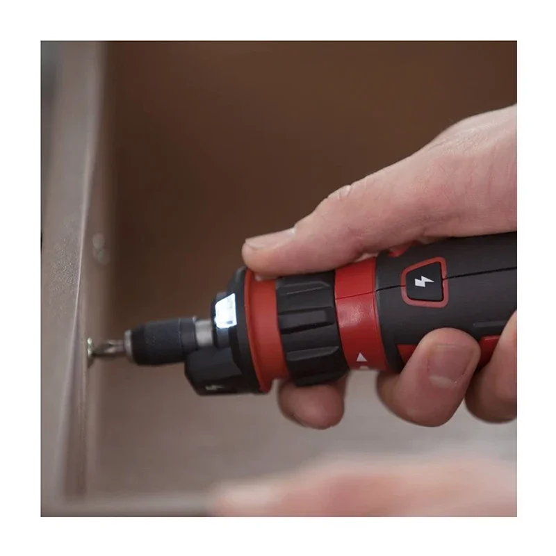 Imagem -03 - Chave de Fenda Elétrica sem Fio Recarregável Carregador Usb tipo c Mini Ferramenta Elétrica Portátil Reparo com Conjunto de Brocas Skil-sd5612