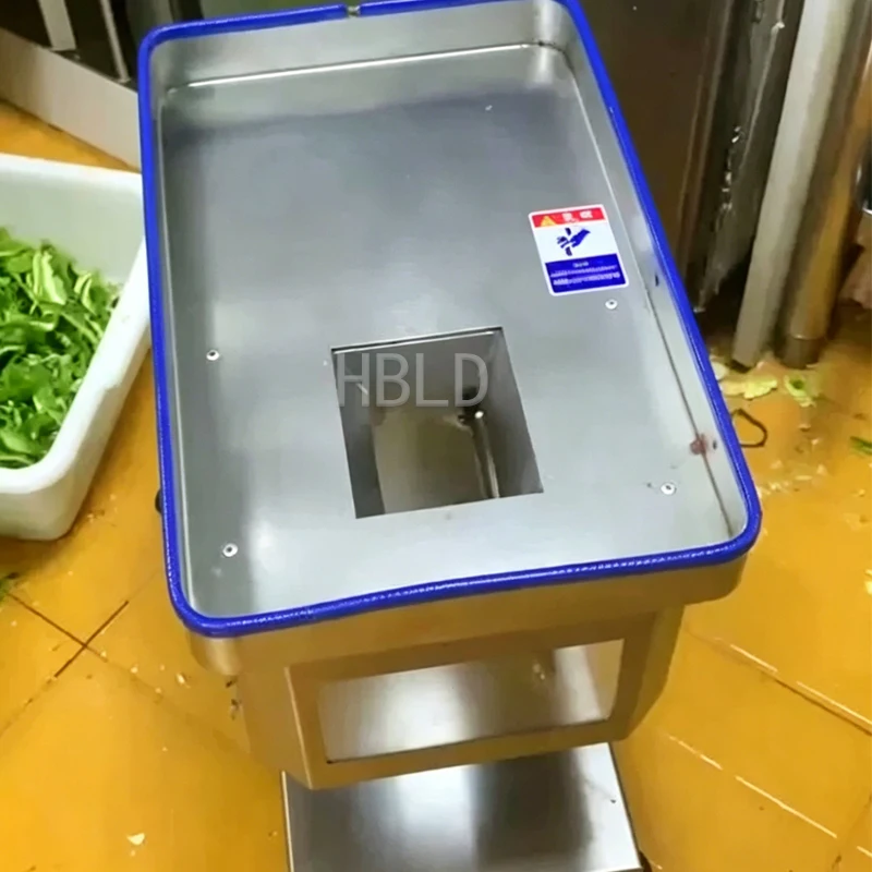 Commercial Fully Automatic Electric Meat Cutter Stainless Steel Small Lamb Mincer Beef Shredder for Kitchen