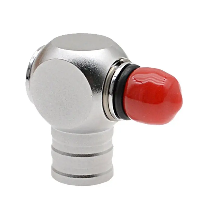 ABHS-Scuba Diving First Stage Low Pressure Adapter Diving Regulator 360-Degree Rotation LP Port Adapters