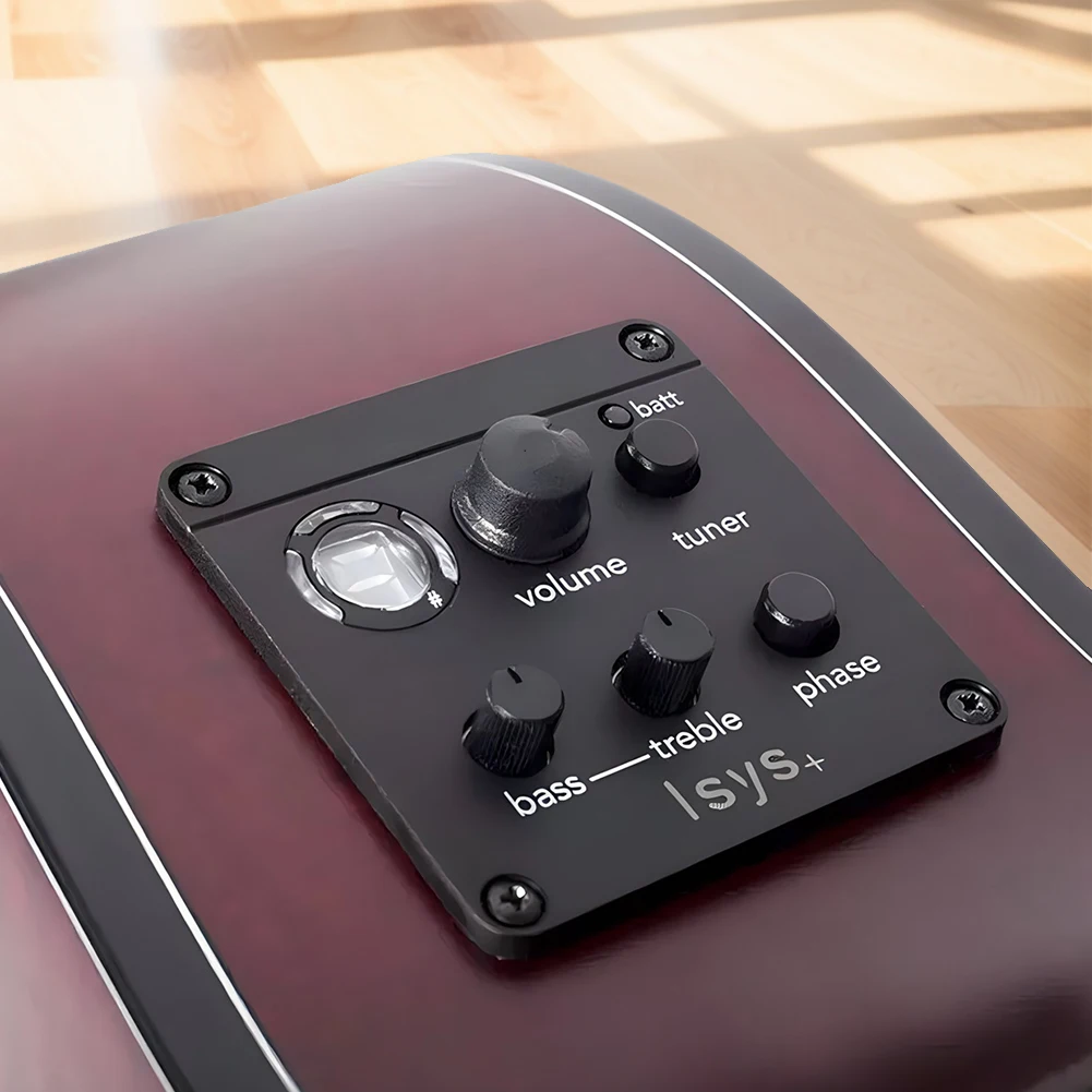 Acoustic Guitar Pickup Mic Blend Preamp Piezo Pickup Classic Acoustic Guitar EQ Tuner Piezo Pickup for Fishman ISYS+ Accessories view 3