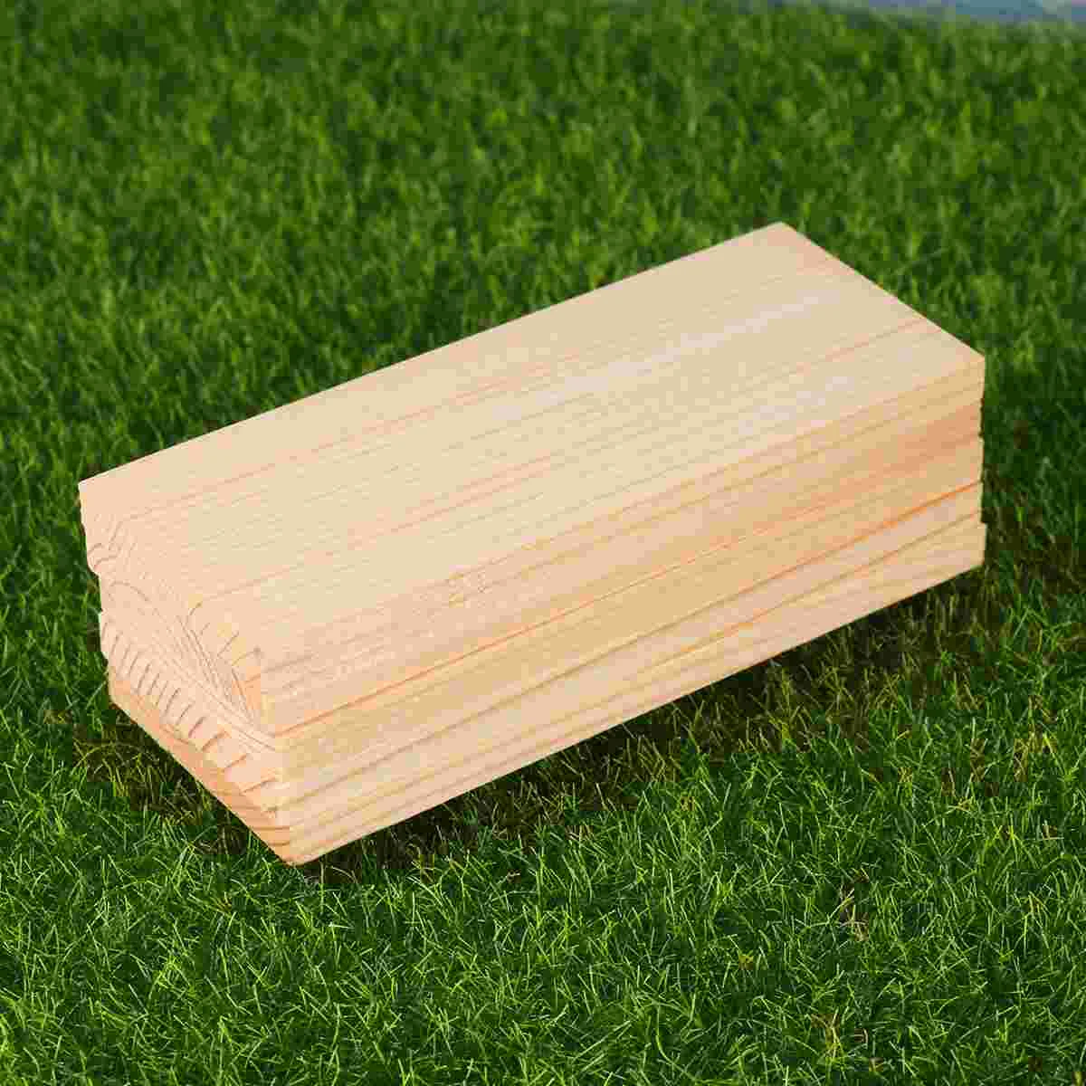 

20Pcs Wood Boards Delicate Photography Wood Boards Photo Studio Background Props (Size 4x10cm) photography background prop