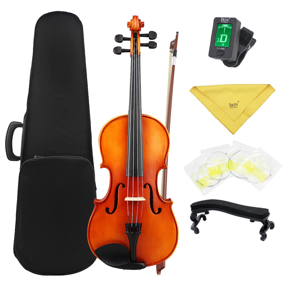 

Astonvilla 16 Inch Viola Natural Acoustic Viola Spruce Panel Viola With Case Bow Strings Shoulder Rest Tuner Cloth Accessories