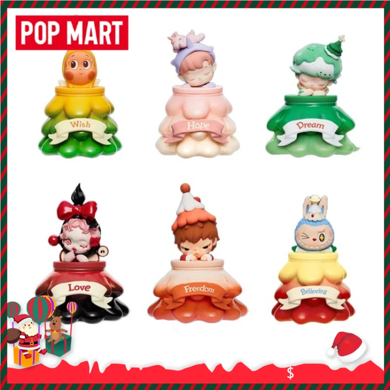 Caja ciega de vela perfumada serie POPMART APPLE of MY EYE, decoración moderna, artículos de decoración para el hogar, regalos sorpresa de Navidad