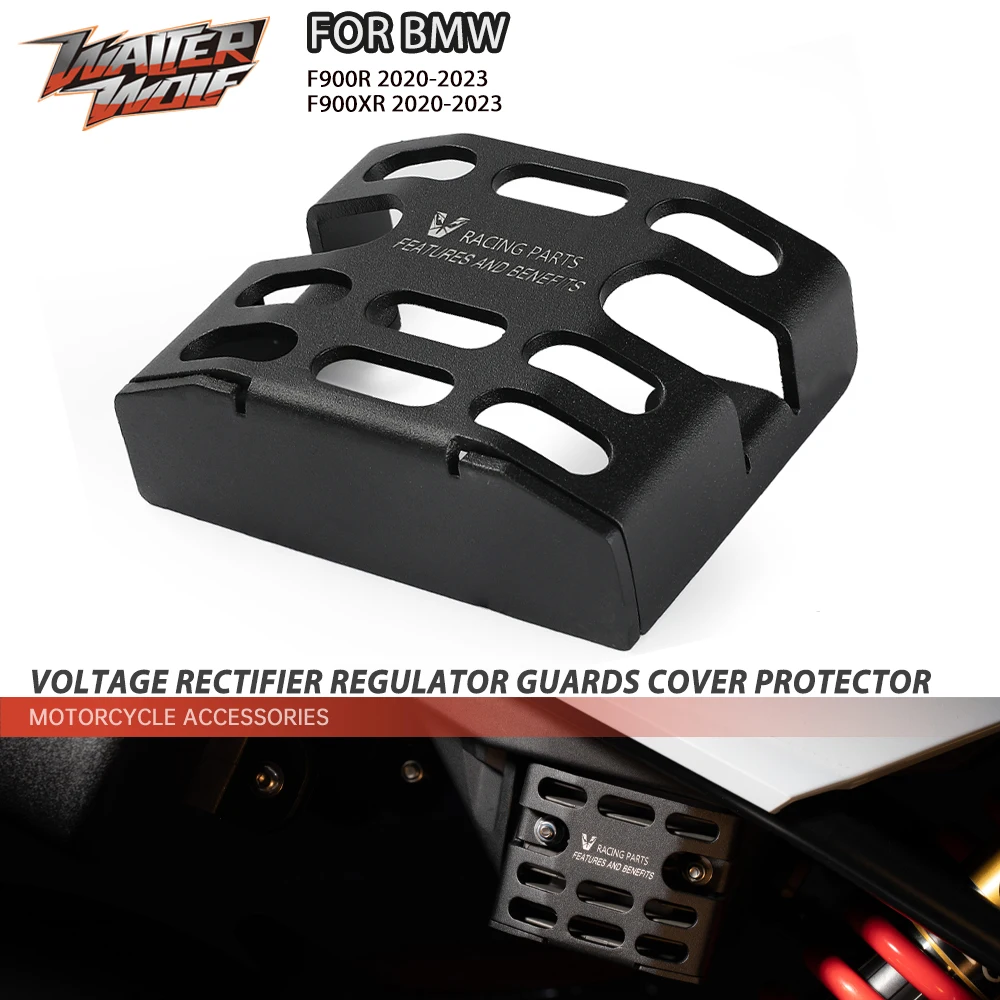 Motorcycle Voltage Rectifier Regulator Guards Cover Protector For BMW F900 R XR F900R F900XR 2020 2023 Protection Accessories