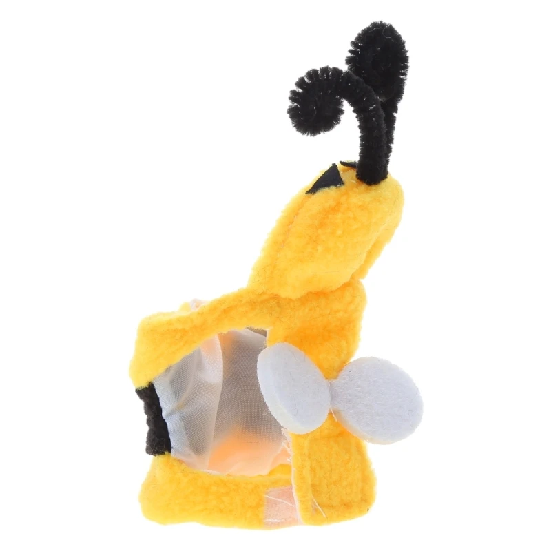 Honeybee Costume for Cockatoos Parakeets Bird Clothes Outdoor Activity Outfit