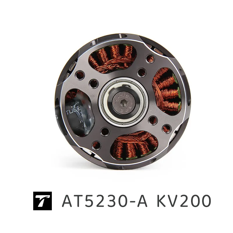 AT5230-A 25-30cc T-MOTOR Kv200 Witte Borstelloze Motor Voor Rc Fpv Vaste Vleugel 90e-140e Vliegtuig Drone Vliegtuig Multicopter