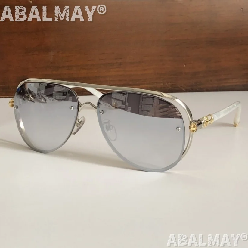 Occhiali da sole firmati di alta qualità per uomo e donna MS-TERAKER TAGLIA 63 mm Occhiali da sole di design alla moda di lusso in titanio UV400 con scatola