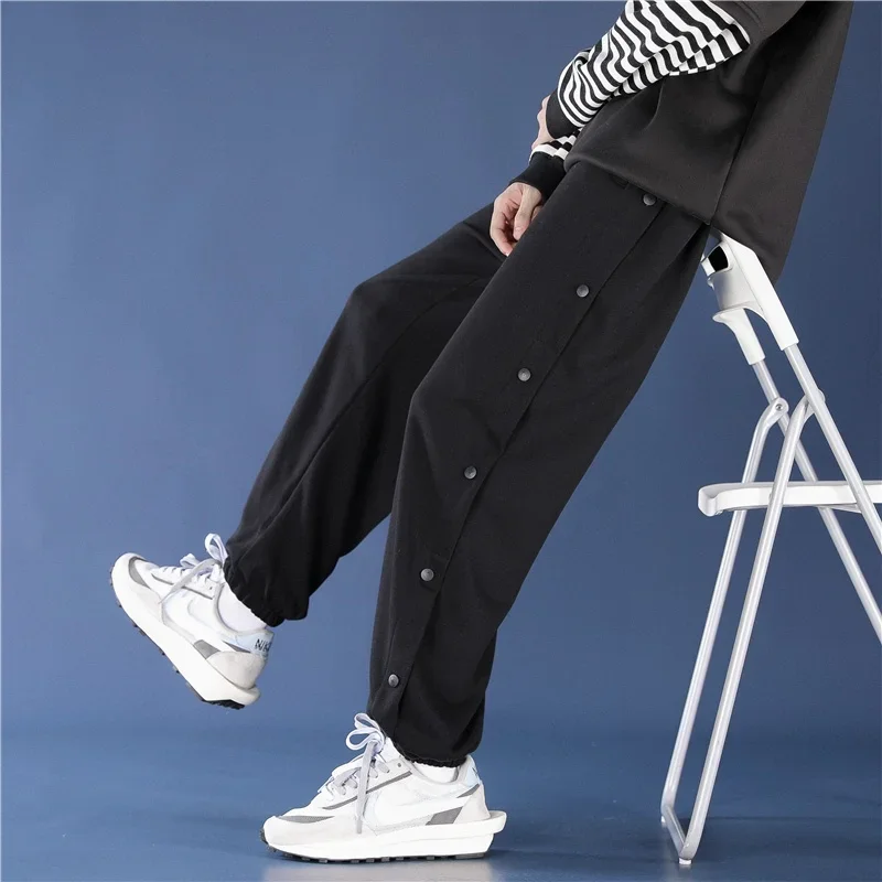 Pantalon de sport Haren pour homme, confortable, solide, étudiant, document, tendance, décontracté, nouveau