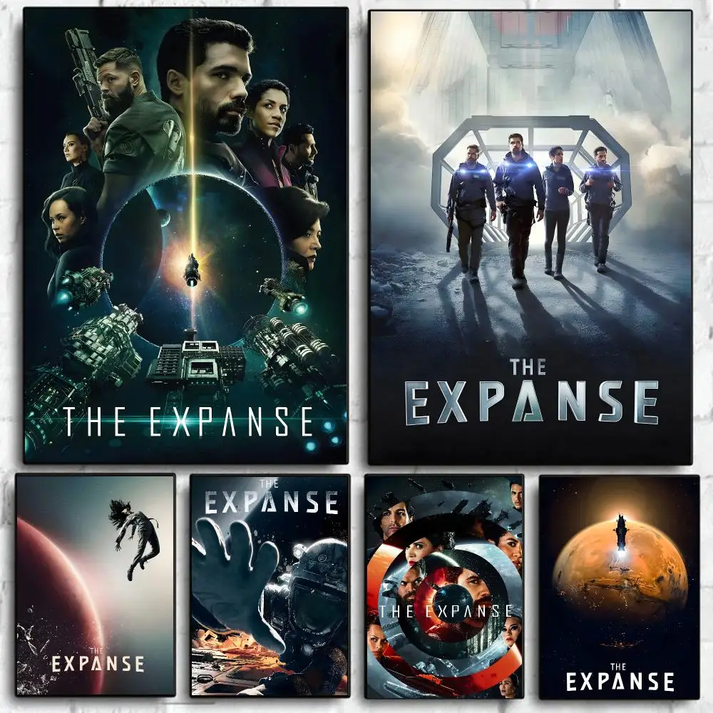 Pop TV The e-Expanse Poster Self Adhesive Wall Art Decor for Bedroom Living Room Office Home Decor Gift