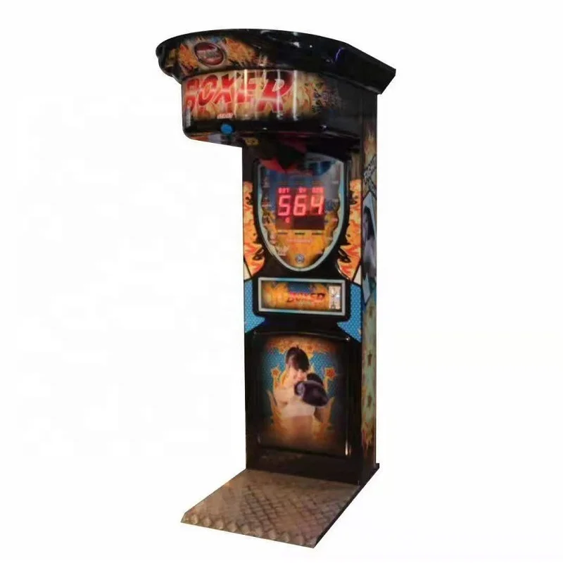 230KG Weight High Quality Ultimate Punch Machine AMA Coin Operated Indoor Boxing Arcade Game Machine