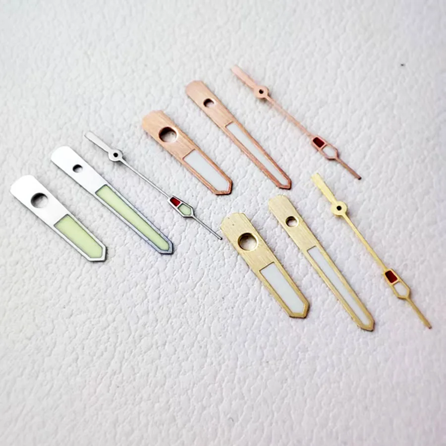 NH35 Hands Modification Accessories C3 Strong Green Luminous Hands Silver Gold Rose Gold Hands Suitable For NH35 NH36 4R 7S Move