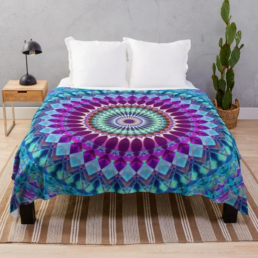 

Geometric Mandala G382 Throw Blanket Summer Beddings Weighted Nap funny gift Blankets