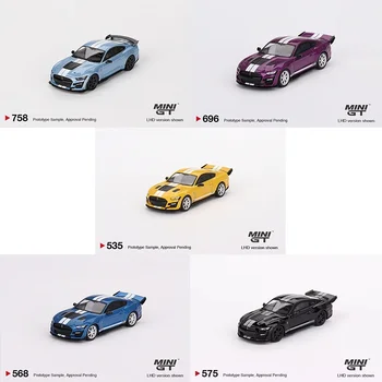 MINIGT 1/64 فورد GT Sunoco موستانج شيلبي GT500 نسخة التراث التنين الأفعى دييكاست نموذج سيارة رياضية لعب الاطفال الأولاد