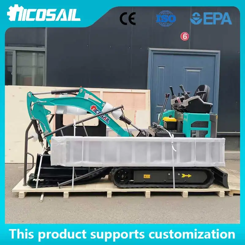 Farm Essential Mini 2t Excavator – Durable, Easy to Operate for Small Plot Cultivation, Animal Pen Setup & Fence Installation