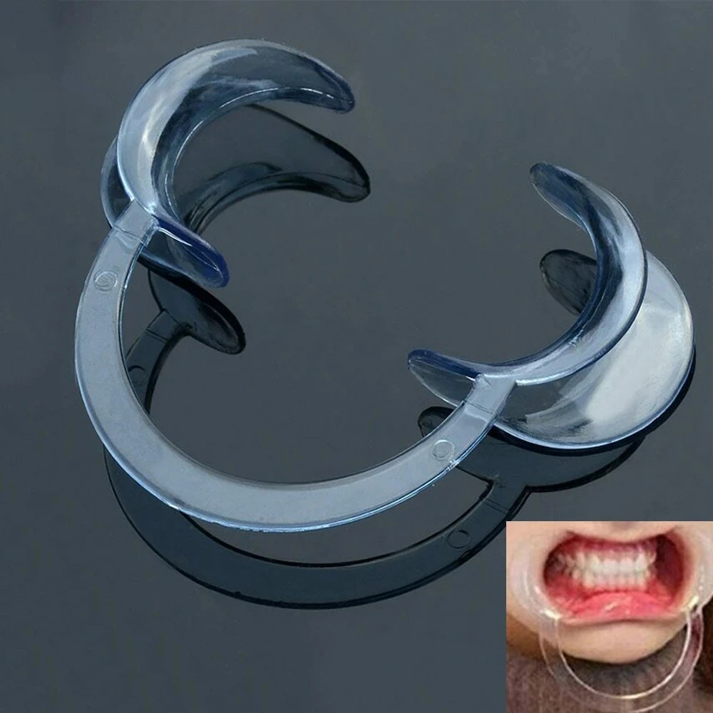 5 Pcs/Lot C-shape Cheek Retractor Mouth Opener Mouth Spreader Lip Shape Opener Teeth Whitening Dentist Orthodontic Tool