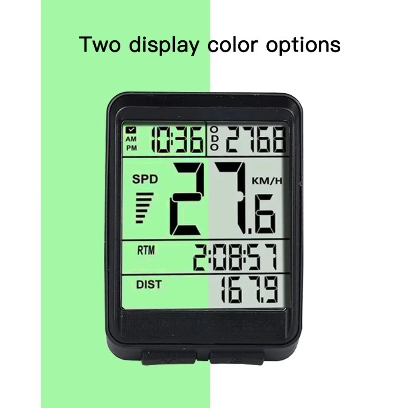 Wireless Bicycle Computer Waterproof Digital Speedometer Watch Electronic Smart Type