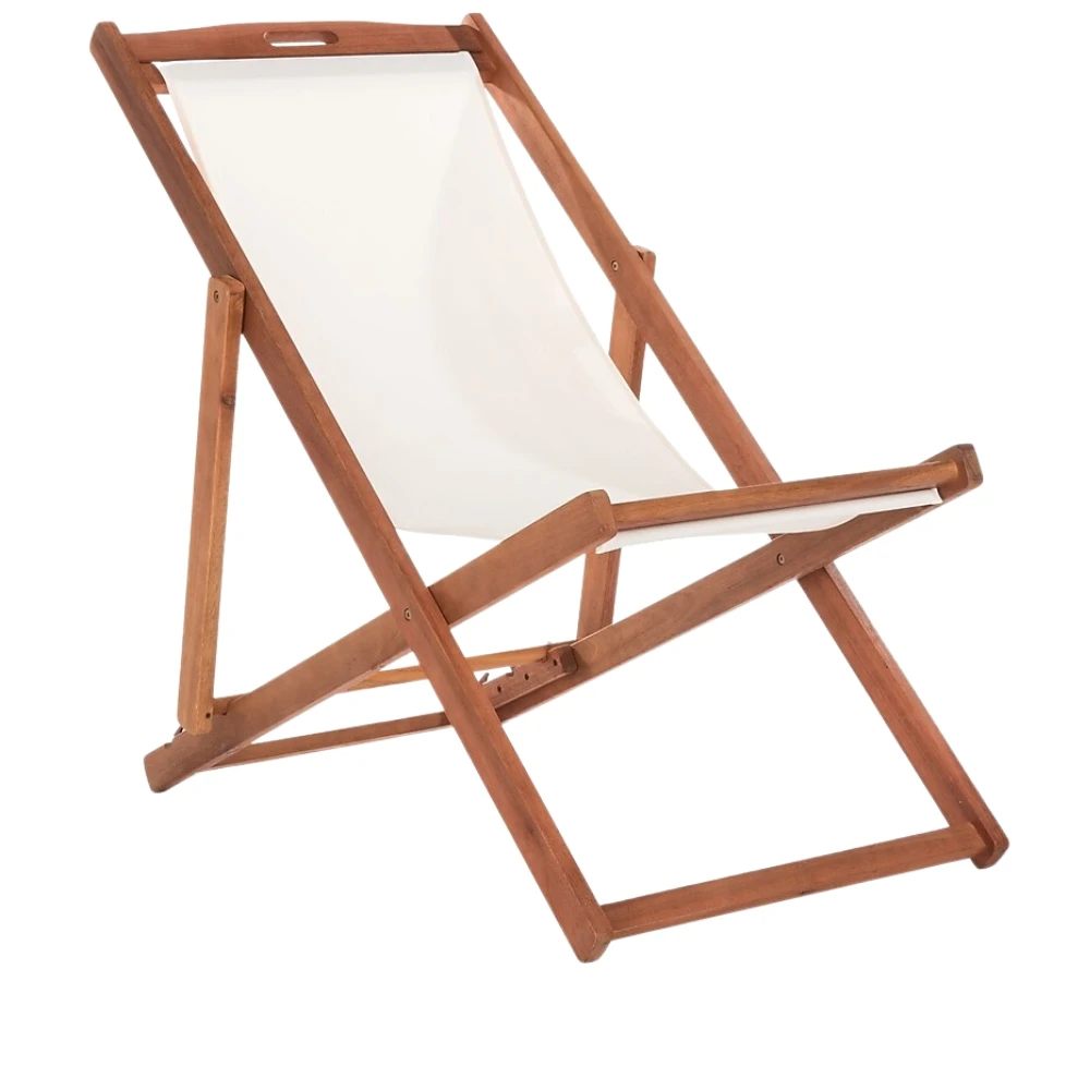 

High-quality solid wood simple folding outdoor beach chair, durable, portable, lightweight, modern style, cross-legged design