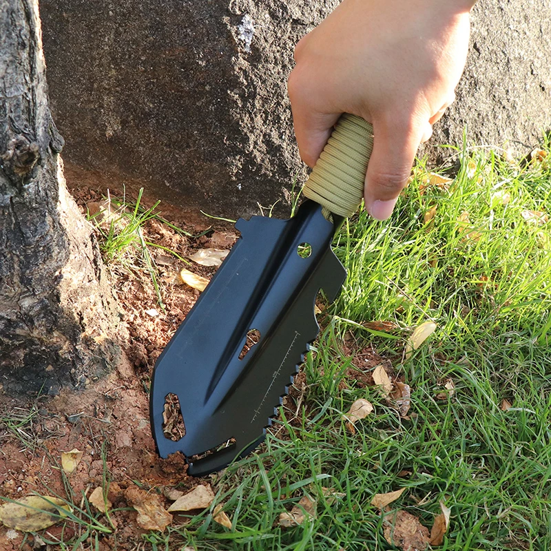 Imagem -03 - Aço Jardinagem pá com Chave pá do Exército Multifunções ao ar Livre pá Sobrevivência Militar Camping Garden Digging Tools
