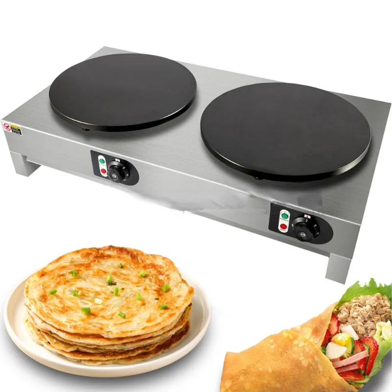 Commercial Professionnel Pancake Automatic Crepe Machine Maker Making Electric Crepe Maker