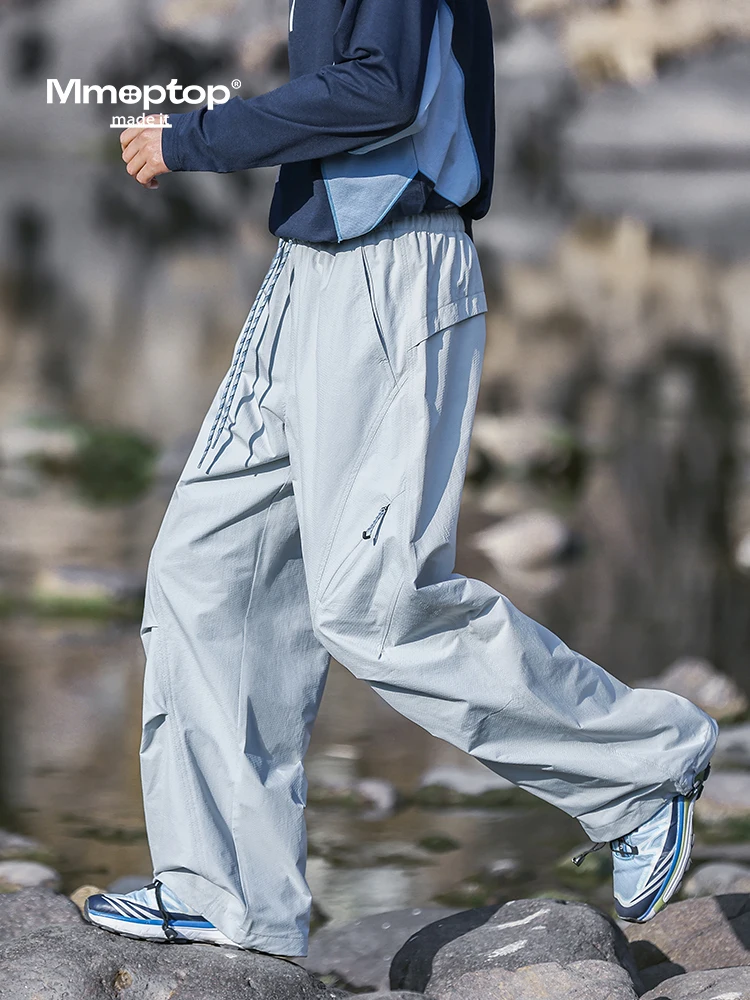 

MMOPTOP American Sle Outdoor Climbing Pants Мужские весенние свободные повседневные спортивные брюки для активного отдыха, ветрозащитные, дышащие, рабочие брюки