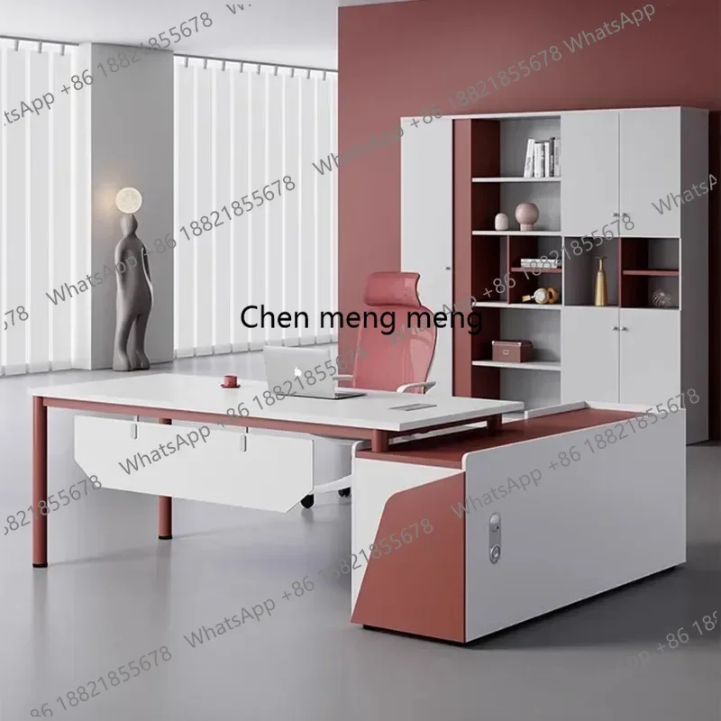 Postmodern Desk Qimink Table Computer Desks Office Work Height Adjustment Home Bedside Small Aesthetic Tavolino Home Furniture