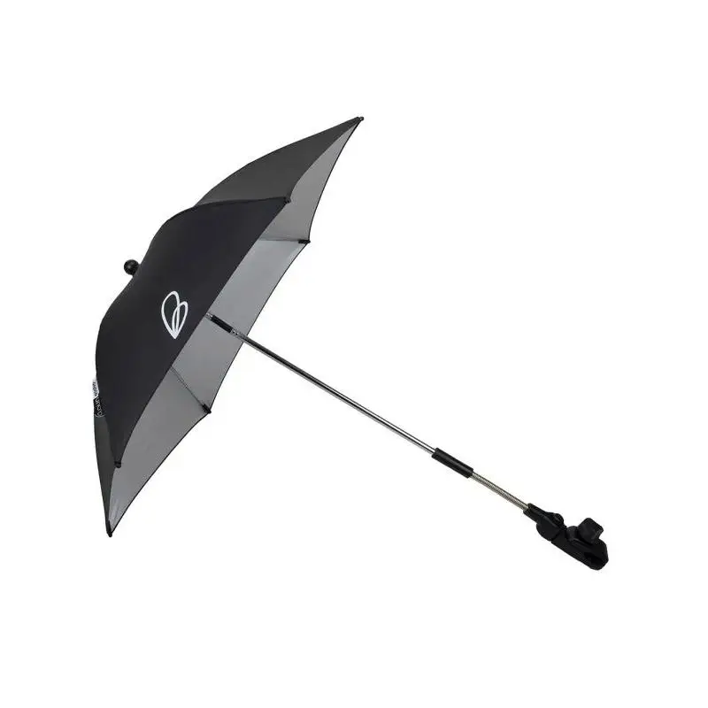 Asalvo Sombrilla Universal para Silla de Paseo de bebé – Protección Solar UPF50+, Flexo Ajustable y Compatible con la Mayoría de Sillas