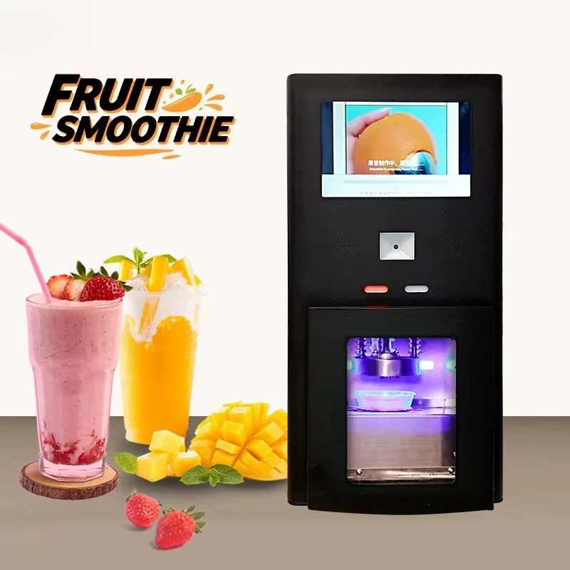Good Quality Fresh Fruit Smoothie Dispenser Self Service Machine Customized for Gyms Fitness Centers Commercial Grade 220V