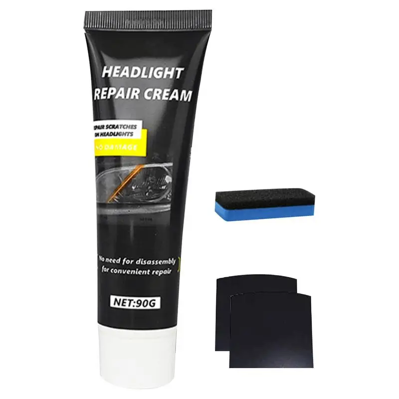 

Headlight Restoration Liquid Len Restorer Repair Liquid Safe Powerful Effective Scratch Remover Repair Fluid For Headlights