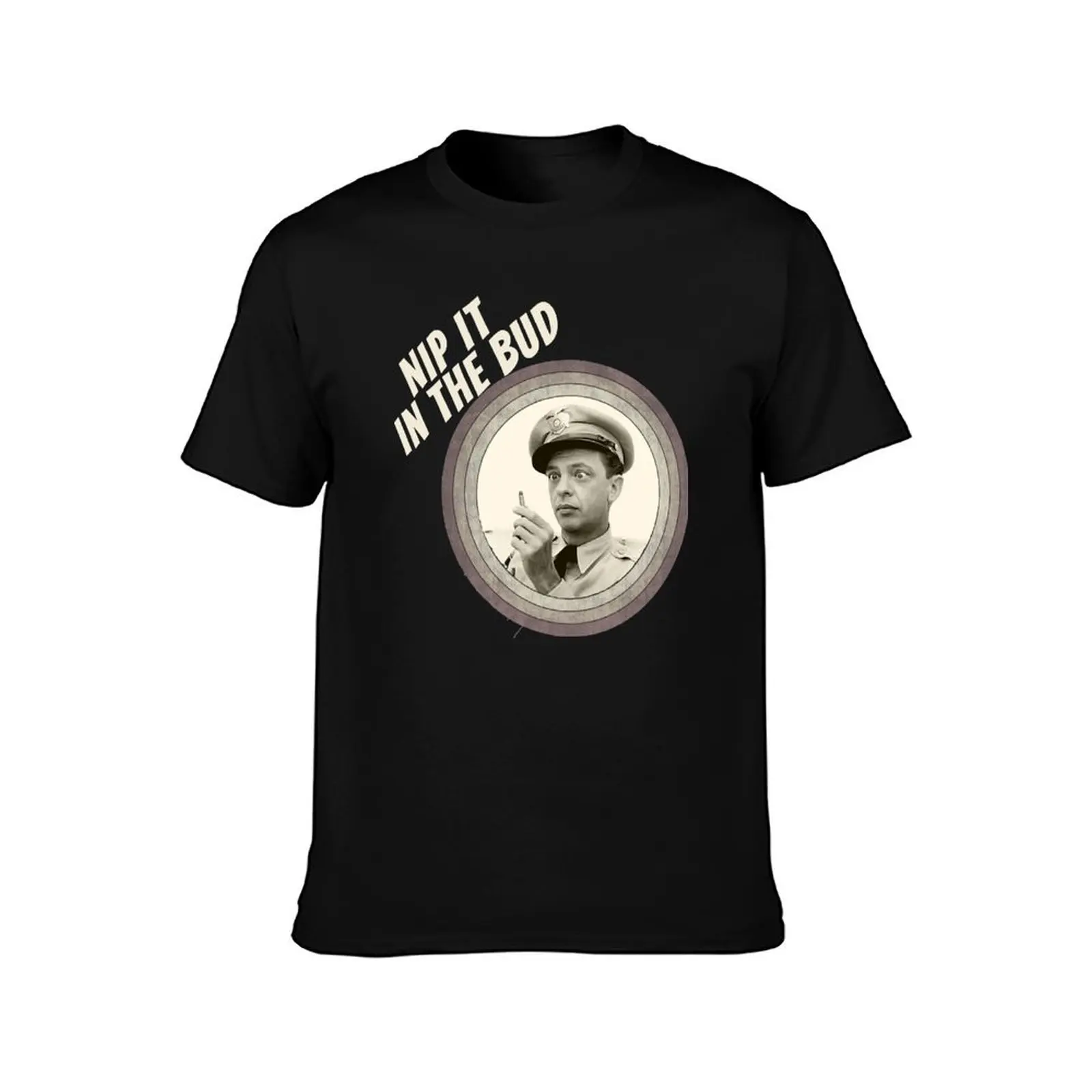 Vintage Andy Griffith Nip It In The Bud Retro 1960s T-Shirt Minimalist Graphic Tee Shirt T-Shirt