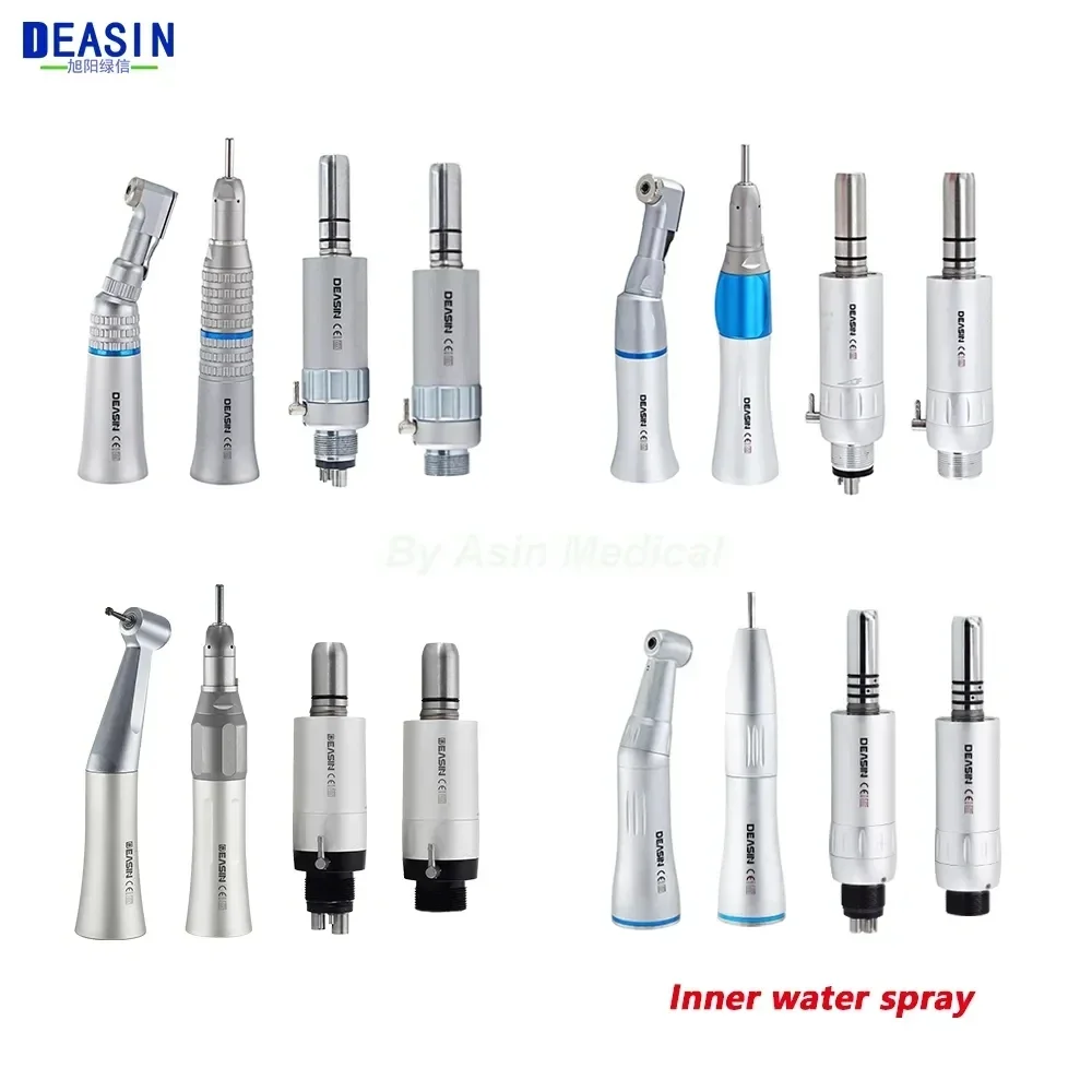 

Dental Slow Low Speed Handpiece Straight Contra Angle air turbine motor B2/M4 All types Lab equipment Micromotor Polishing Tool