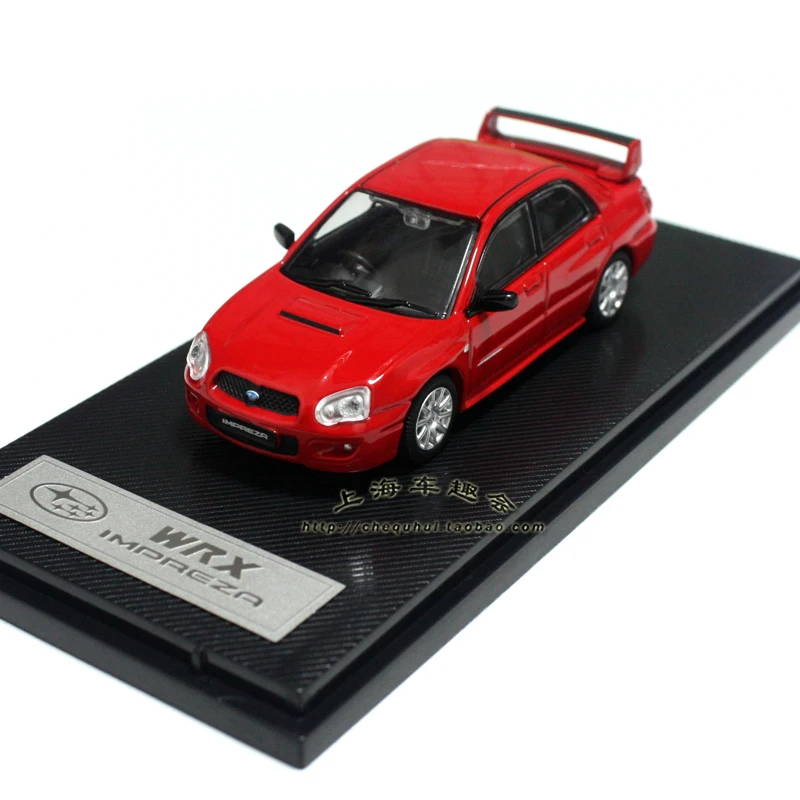 Model samochodu Subaru IMPREZA WRX z odlewu stopu w skali 1:64, kolekcjonerski, zabawka, prezent, pamiątka, ozdoba do ekspozycji
