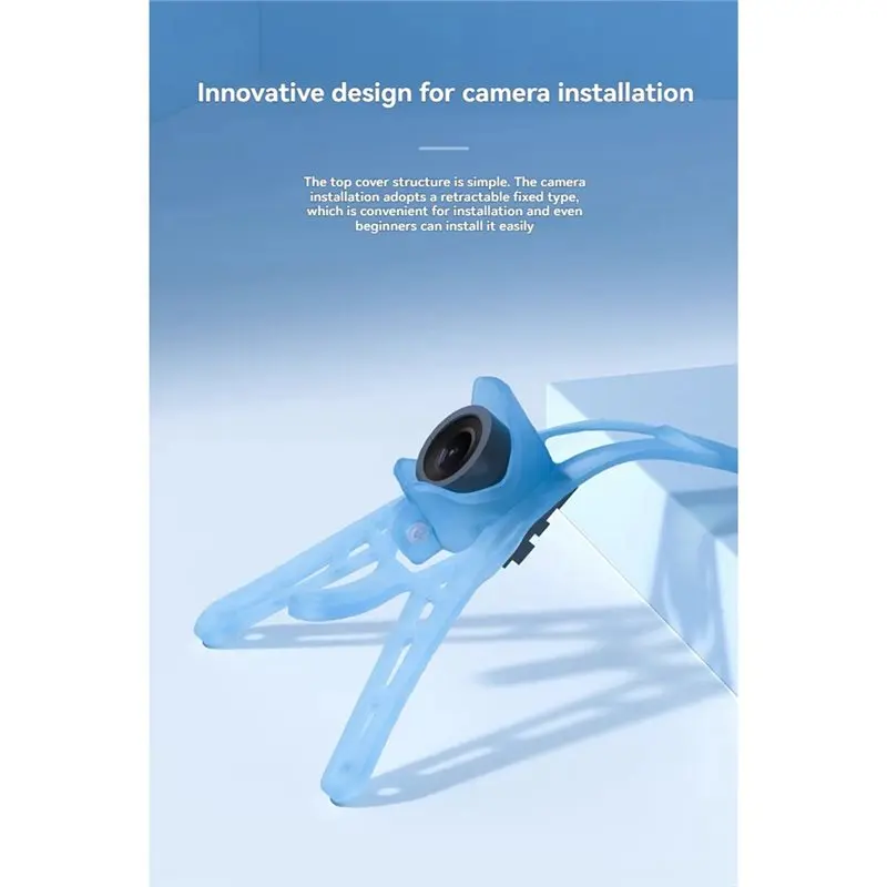 B92B Micro Air Canopy for C02 C03 Camera for Meteor65 Pro Meteor75 Meteor85 RC Quadcopter Frame Kit Purple