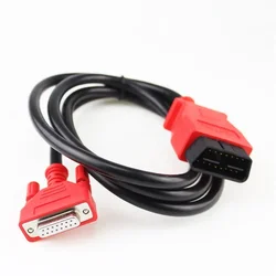 Autel OBD2 Cable Main Test 15 Pin  Cable For Autel Maxisys MK808 / MP808 / MS906 / MS908 / MK908, 15Pin OBD2 Extension Cable