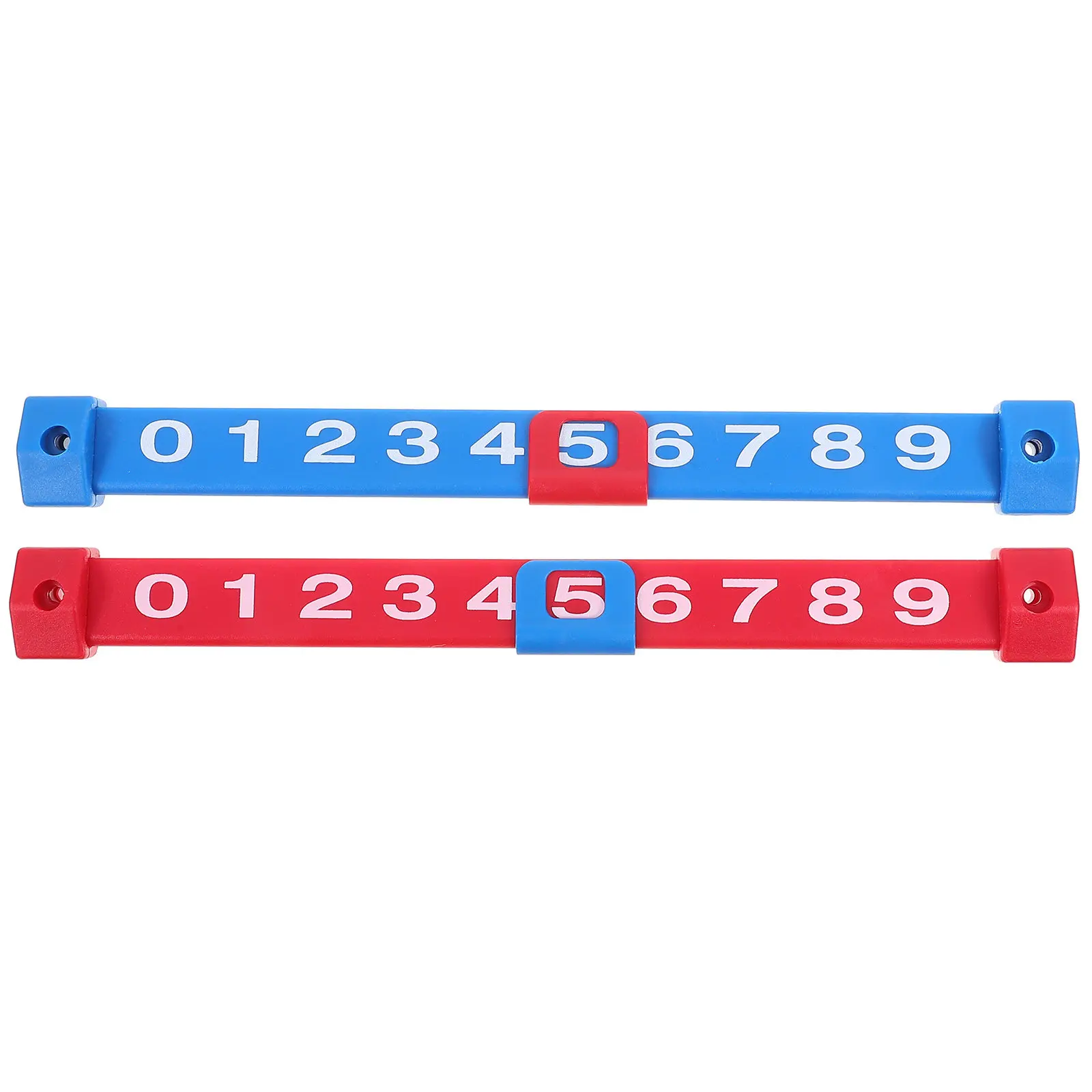 

2Pcs Table Football Scoring Counter High Quality Plastic Foosball Score Indicator Enhances Modern Aesthetic Gaming