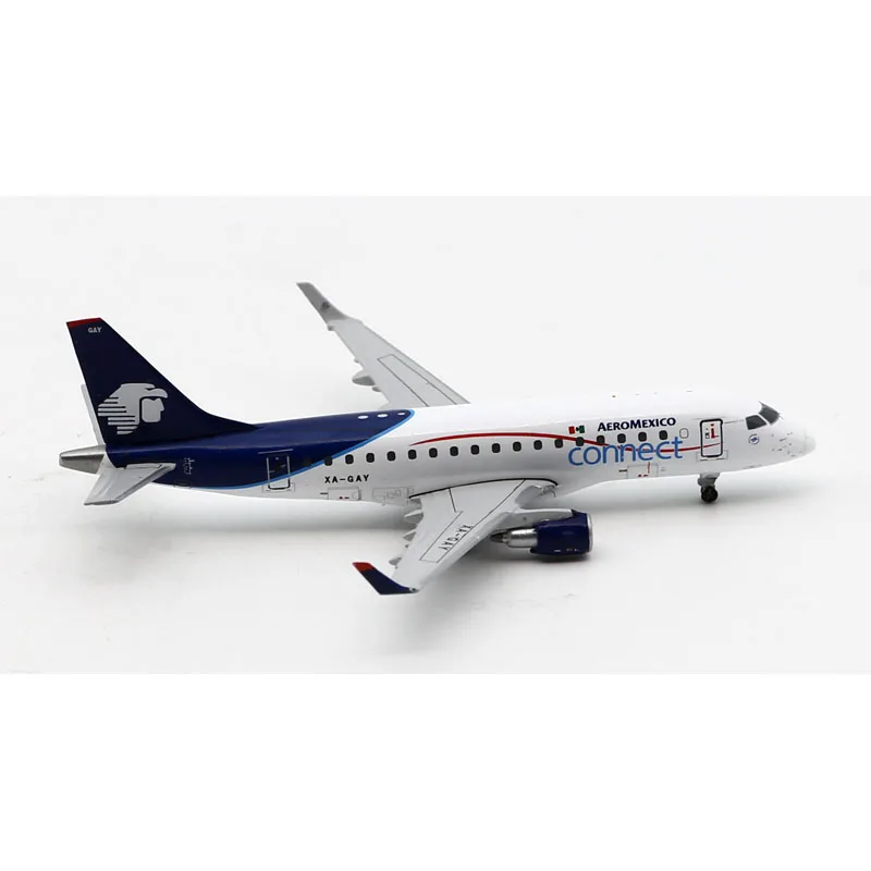 LH4187อัลลอยด์สะสมเครื่องบินของขวัญ JC ปีก1:400 Aeroméxico เชื่อมต่อ "SkyTeam" ERJ170-100STD Diecast เครื่องบินเจ็ท XA-GAY