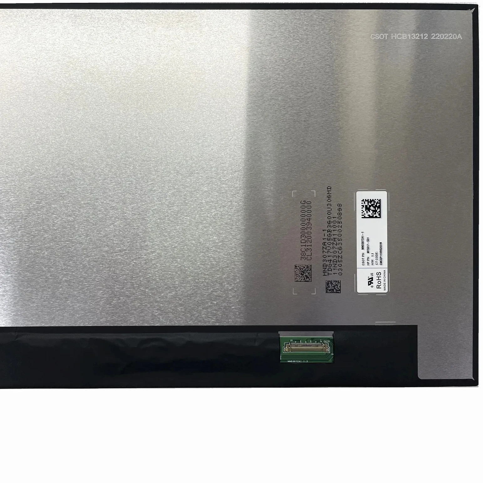 MND307ZA1-1 IPS 13.3"inch Display Panel Matrix Replacement Laptop LCD LED Screen