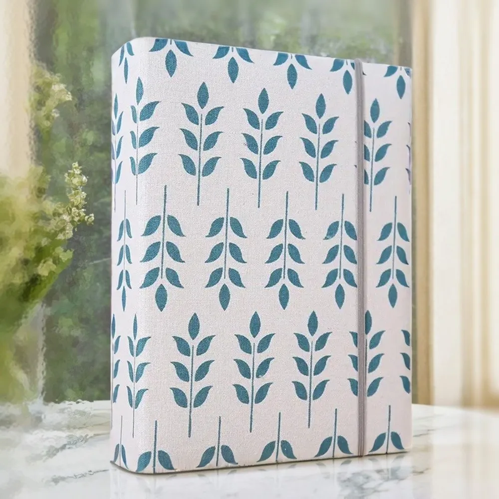 6 Inch 200 Pockets Photo Album Laminated Printed Fabric Scrapbook Album Insert Pocket Large Capacity Slip-in Picture Albums
