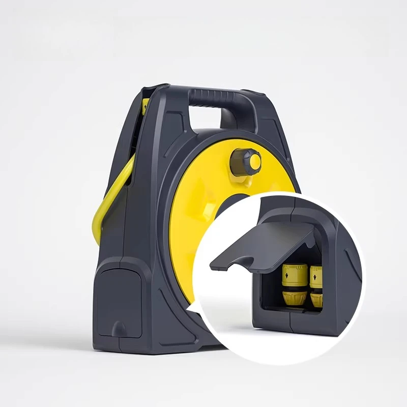 

Держатель для садовых шлангов, гибкий настенный выдвижной барабан для садового шланга, для ландшафтного дизайна, садоводства, распылителей и дренажных систем