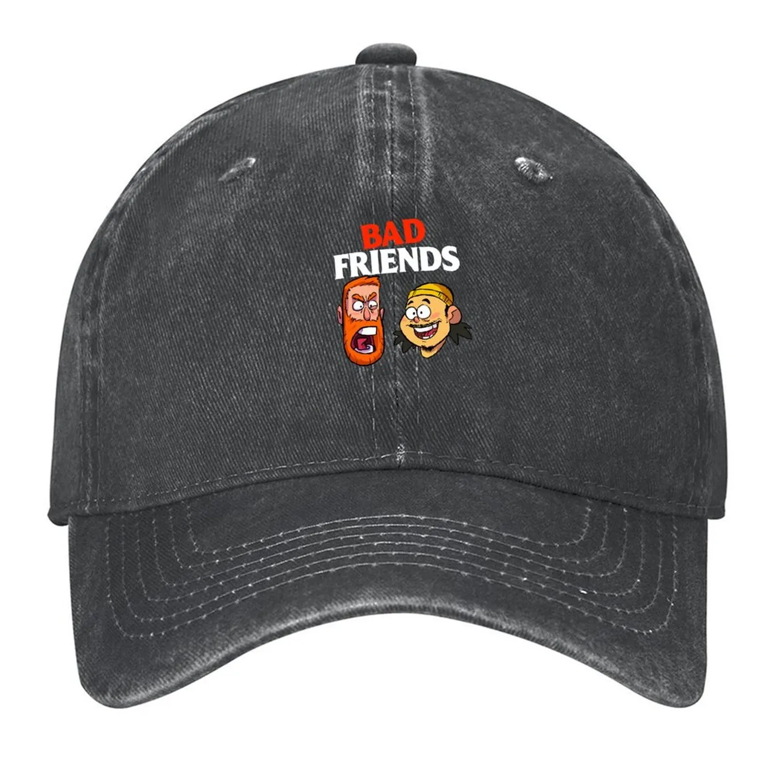 

Bad Friends Podcast Baseball Cap Hat Beach Hat Man For The Sun Sun Cap Uv Protection Solar Hat Golf Wear Men Women's