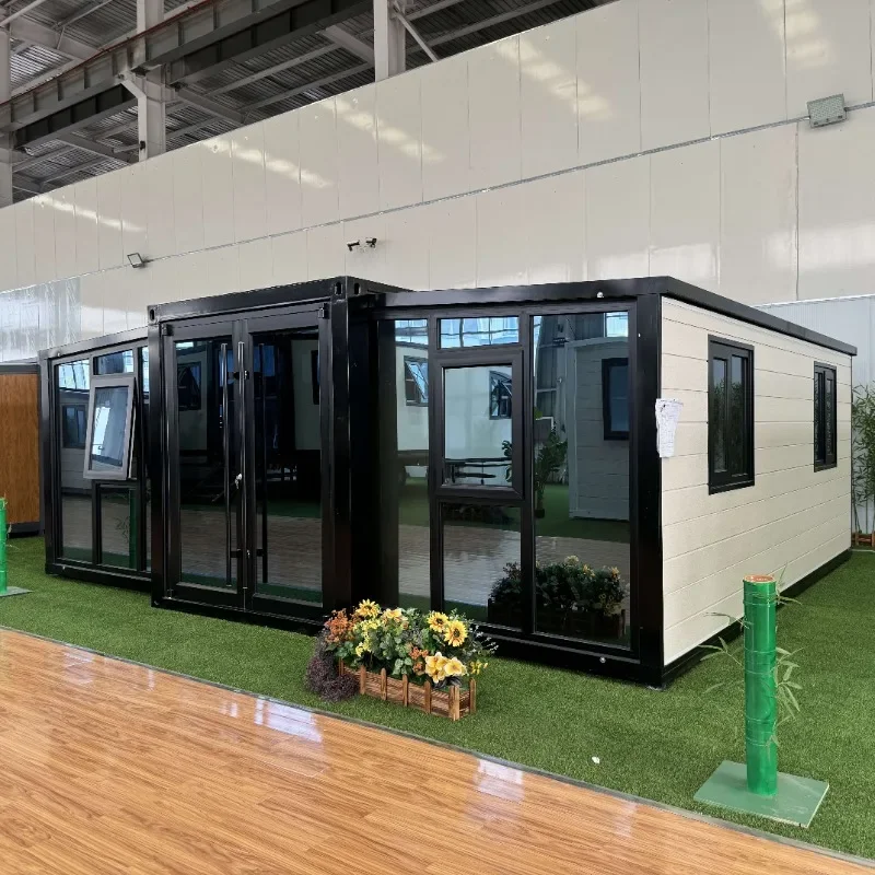 Removable Customizable Configuration Wholesale 2 Room 20FT Steel Container Houses