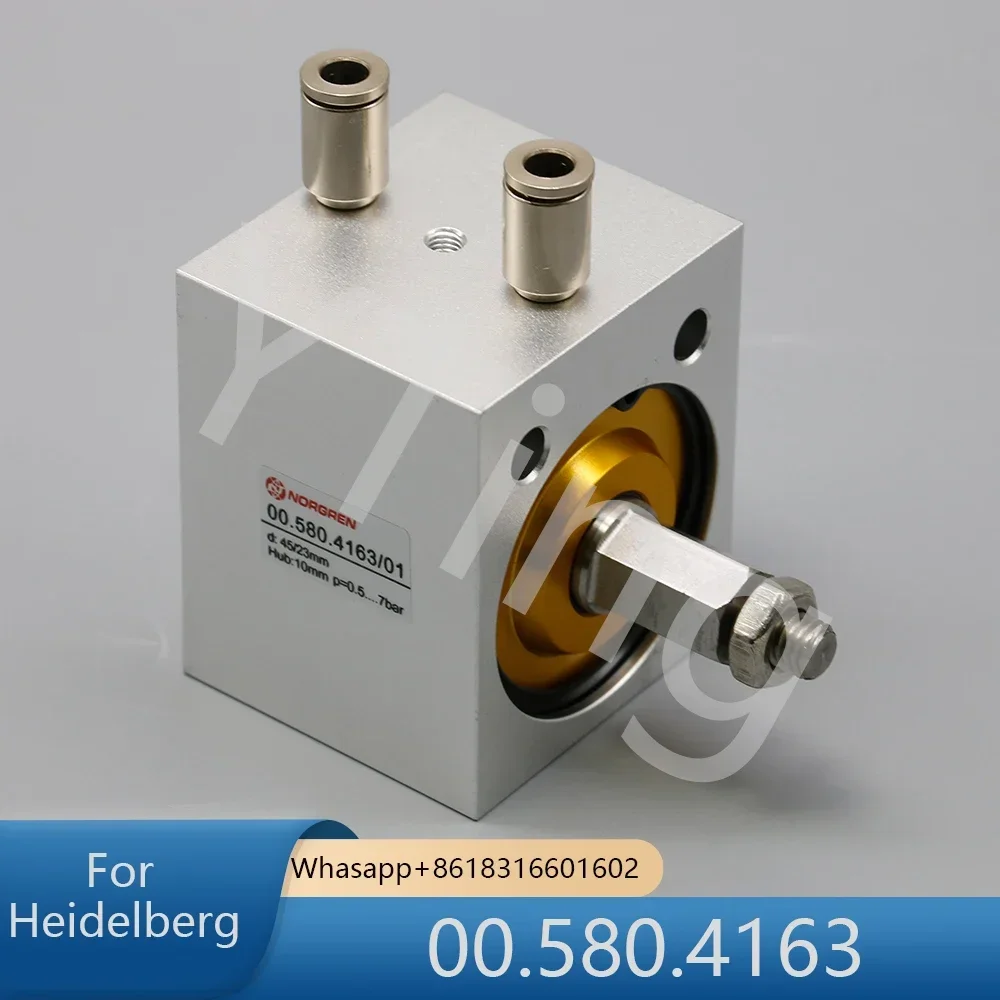 

SM102 CD102 Offset Printing Machine Spare Part Cylinder 00.580.4163 Pneumatic Cylinder For Heidelberg