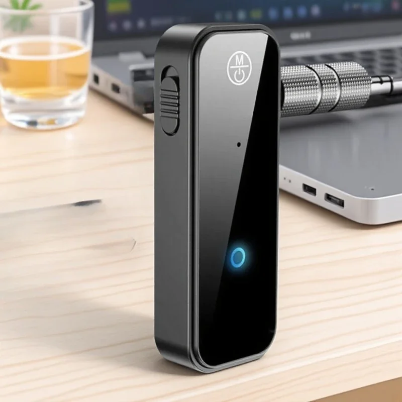 

Аудиоадаптер Bluetooth 5,0, 3,5 мм, стереоприемник AUX, передатчик, автомобильный домашний динамик, беспроводной телевизор