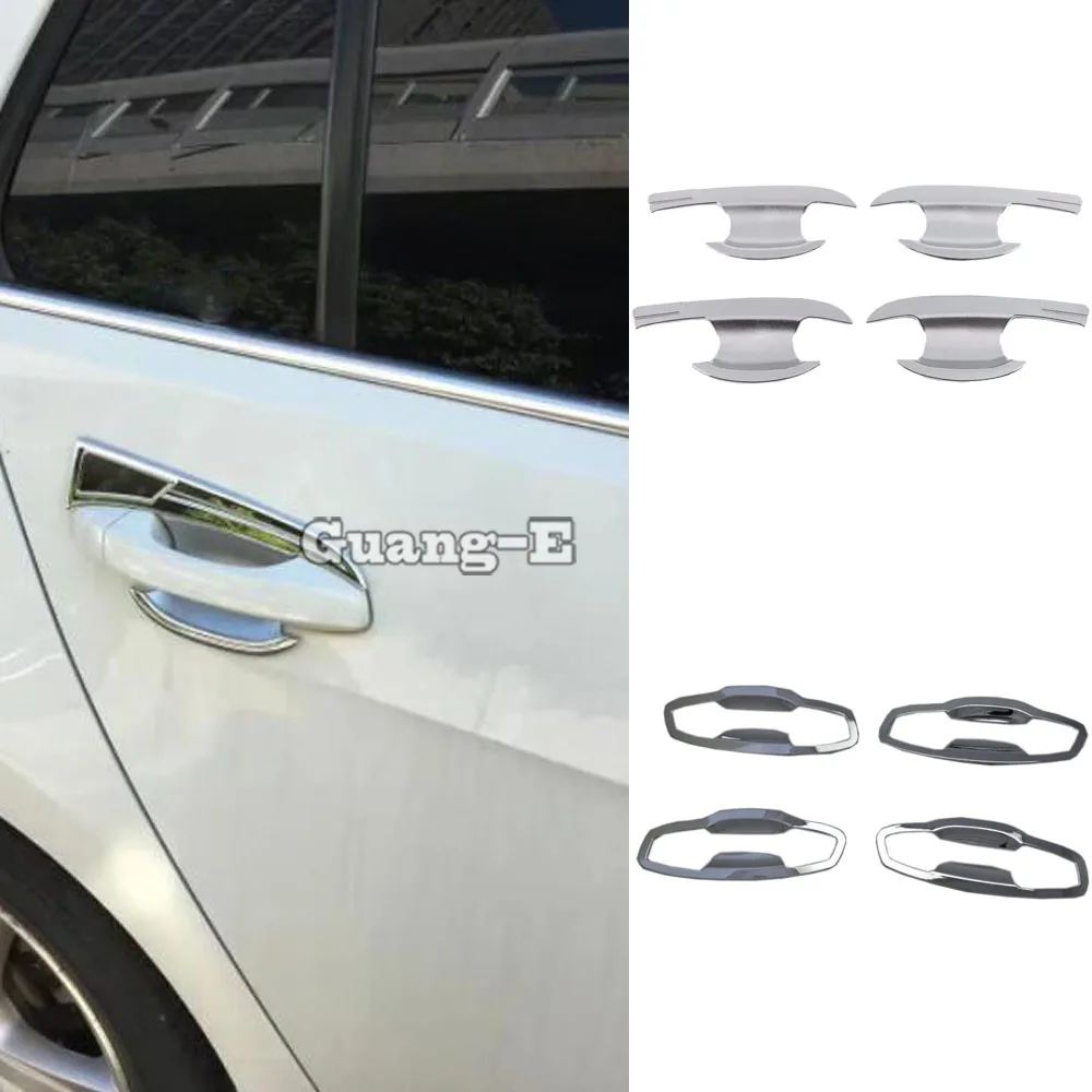 

Car Body Armrest Cover External Stick Door Handle Bowl Trim Frame For Volkswagen VW Golf7 Golf 7 2014 2015 2016 2017 2018 2019