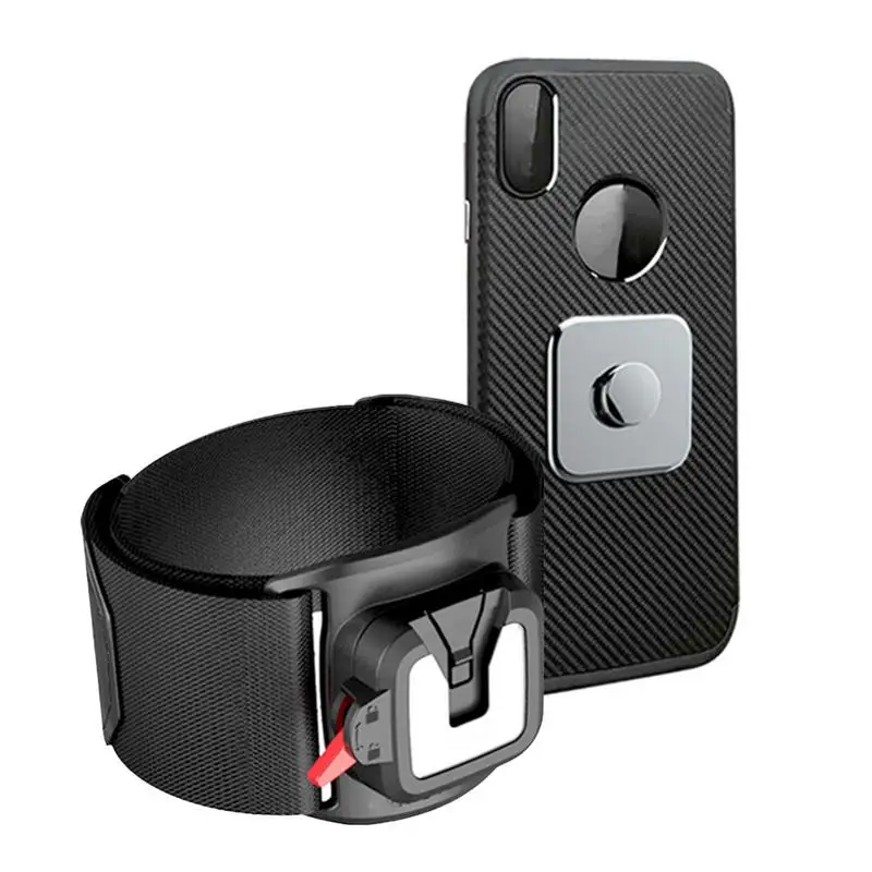 Drehbare Armband Handy Handgelenk Halter Radfahren Abnehmbare Armband Handy Halterung Handy Zubehör